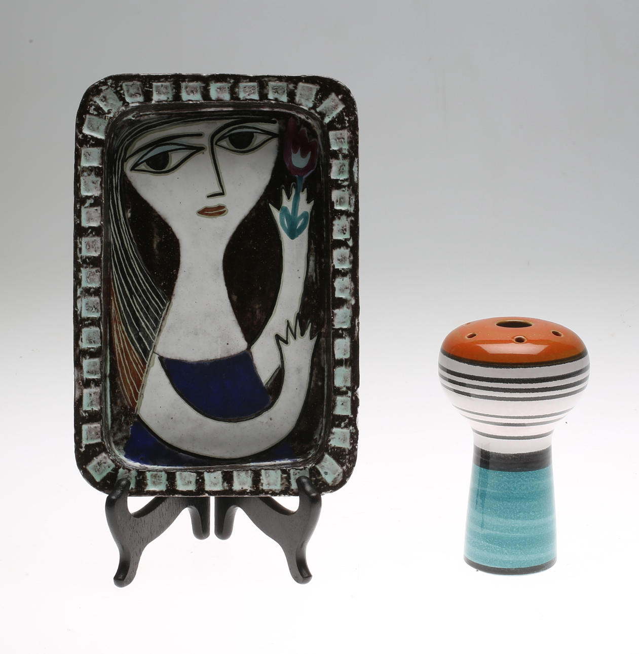 VAS och FAT, keramik, Mari Simmulson, Upsala ekeby.