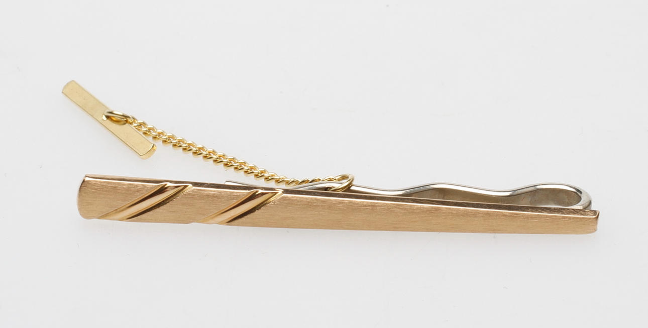 SLIPSNÅL, guld/metal, 18 k.