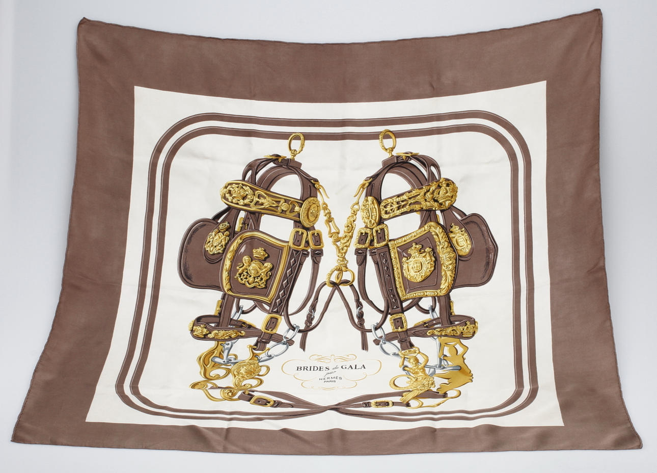 SCARF, siden, "Brides de Gala" Hermés, Paris.