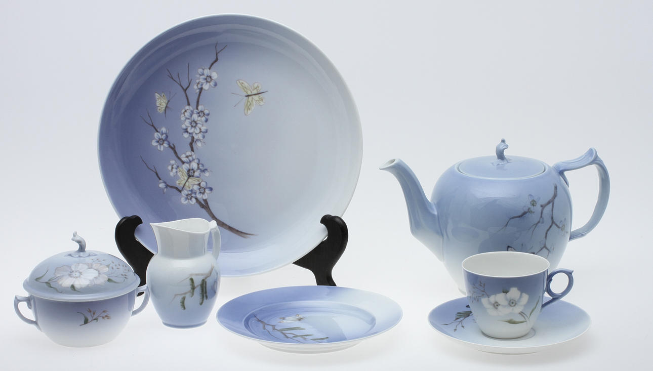 TESERVIS, 22 delar, porslin, Royal Copenhagen.