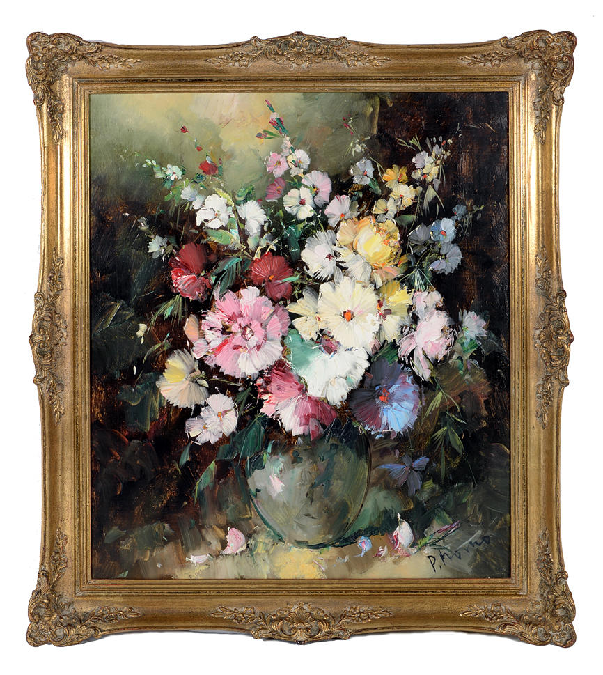 PAUL MORRO. Prachtvolles Stillleben.