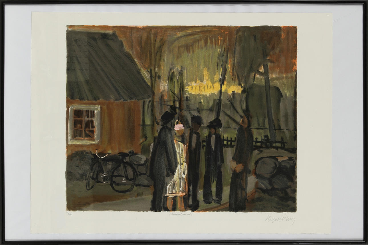 RAGNAR PERSON. Lithograph, signed and numbered 65/200.