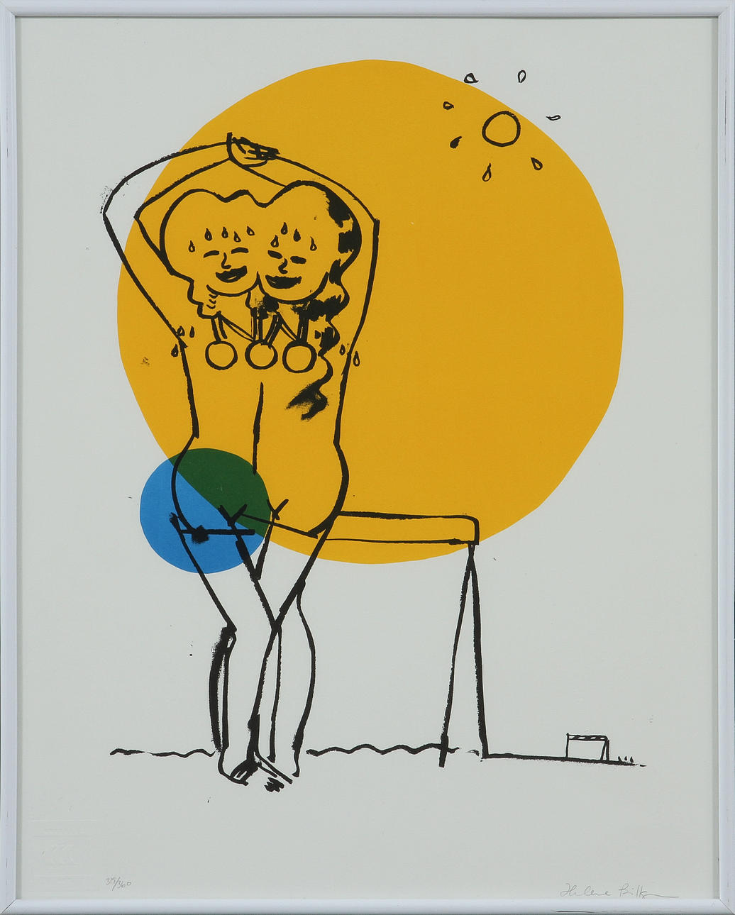 HELENE BILLGREN. Litografi, signerad och numrerad 319/360.