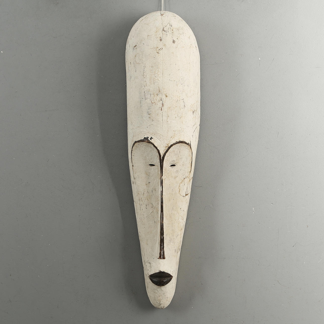 MASK, trä, Gabon, Afrika, 1900-tal.