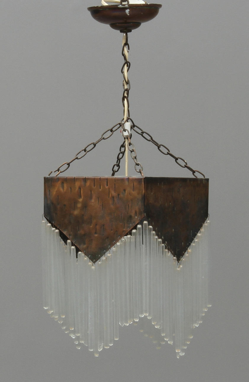 TAKARMATUR, jugend, koppar med glasstavar, 1900-tal.