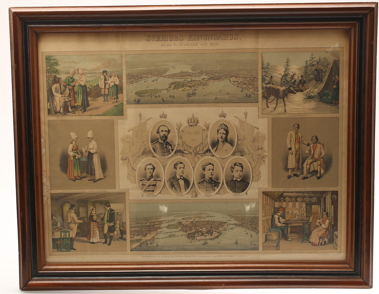 TAVLA, litografiskt tryck.