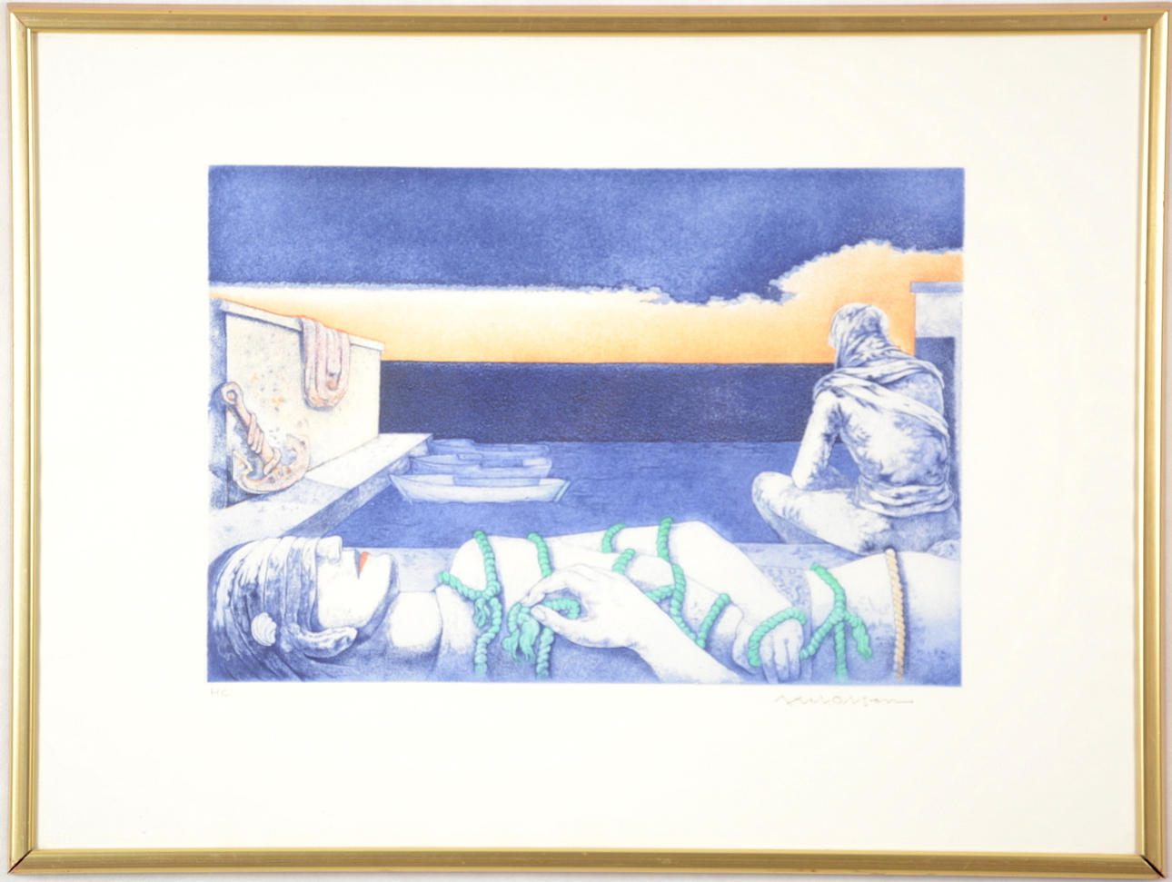 AXEL OLSON. Färgetsning.