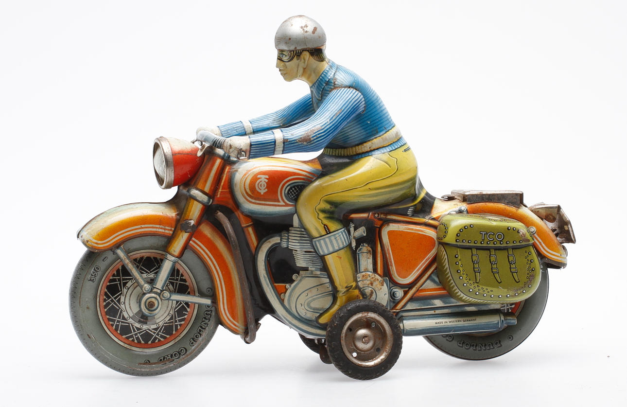 LEKSAK, motorcykel, Tipp&Co, Tyskland.