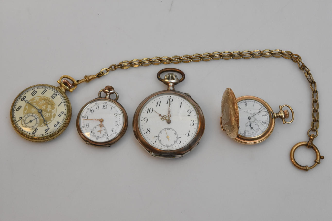 POCKET WATCH / GRANDMA WATCH 4 pcs.