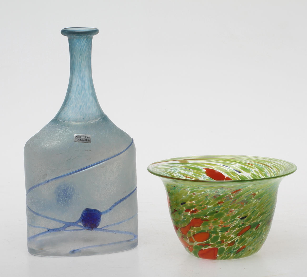 FLASKA, SKÅL, Bertil Vallien, Boda.