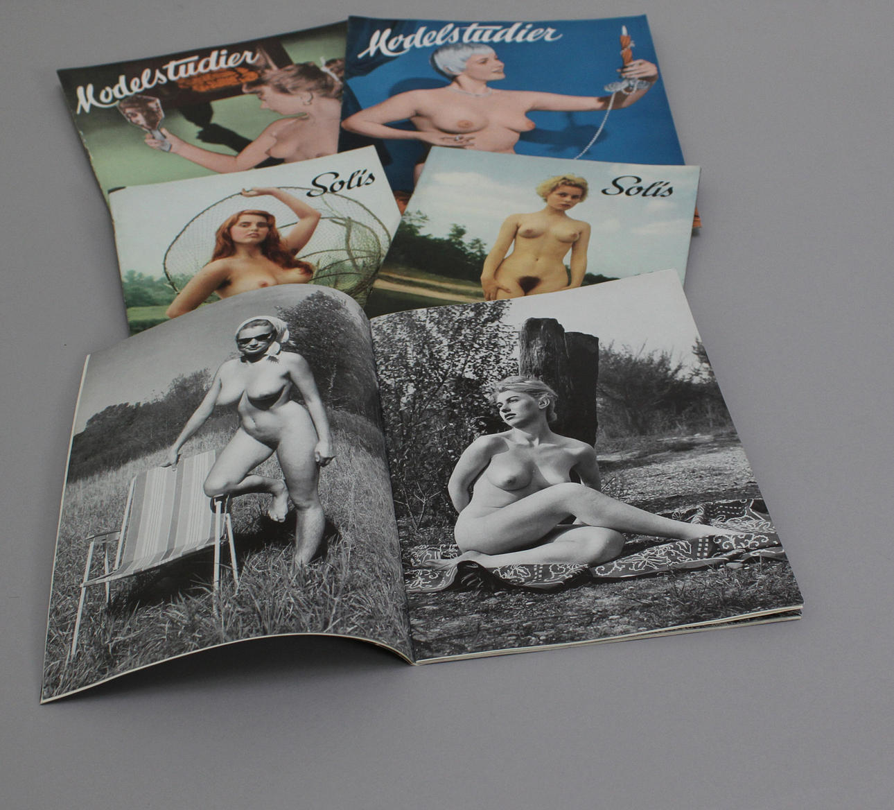 PARTI EROTICA (5). Bl a Solis och Modelstudier (Eldorado), 1950-tal.