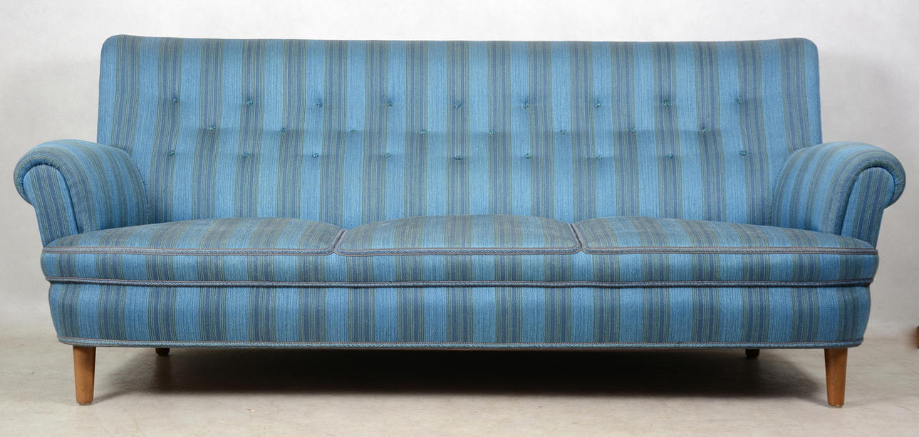 CARL MALMSTEN. Soffa, "Hemmakväll", 1900-talets andra hälft.