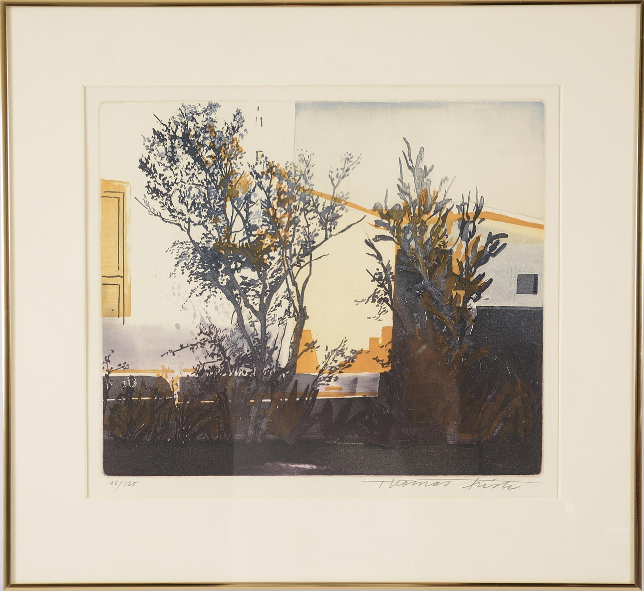 THOMAS FRISK. Färgetsning.