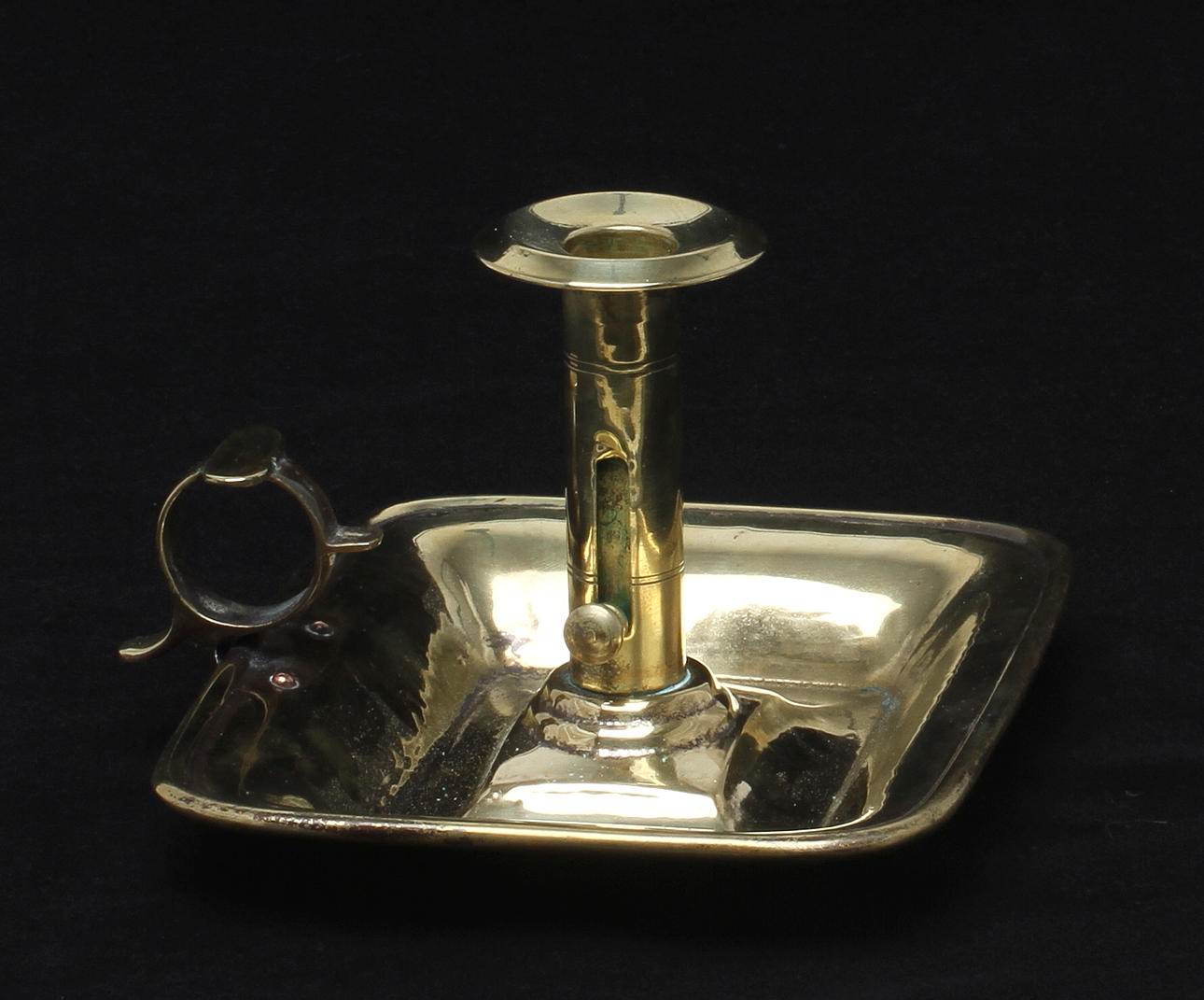 LJUSPLÅT, mässing, England, 1900-talets första del.