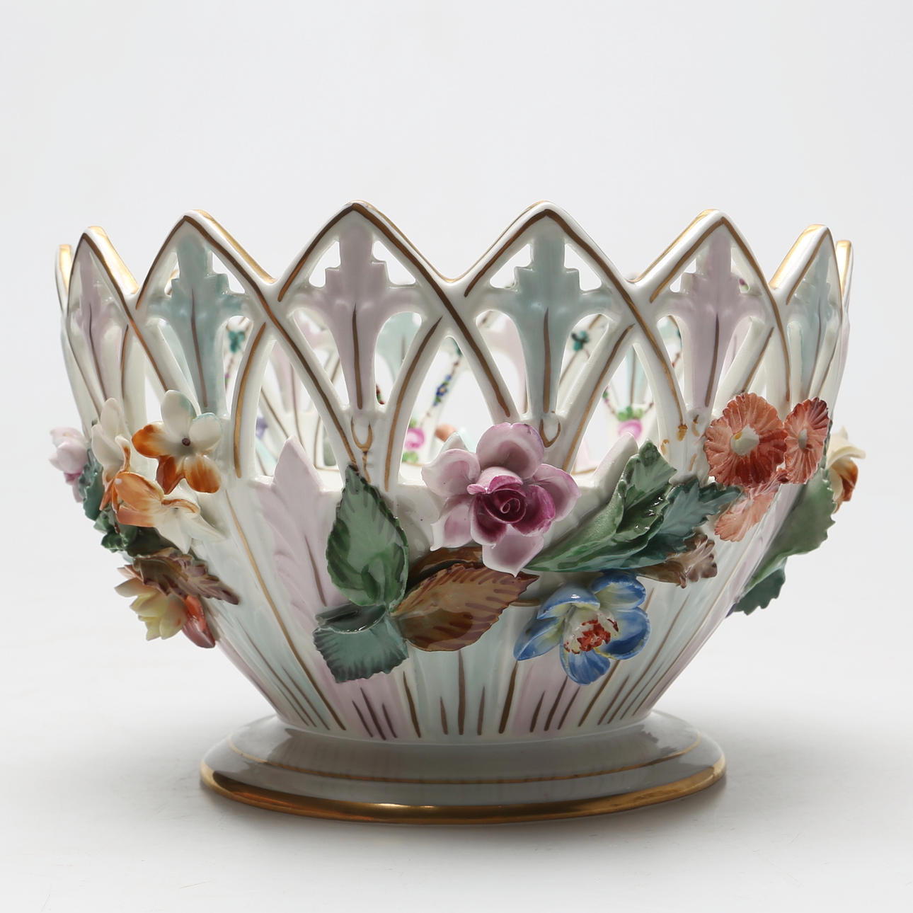 SKÅL, porslin, Dresden, 1900-tal.