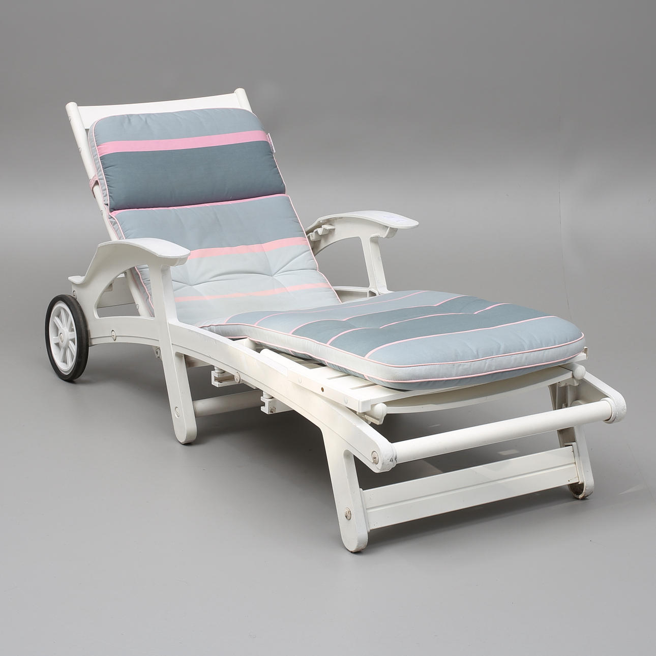 SOLSTOL/DÄCKSTOL med hjul, plast, Frankrike.