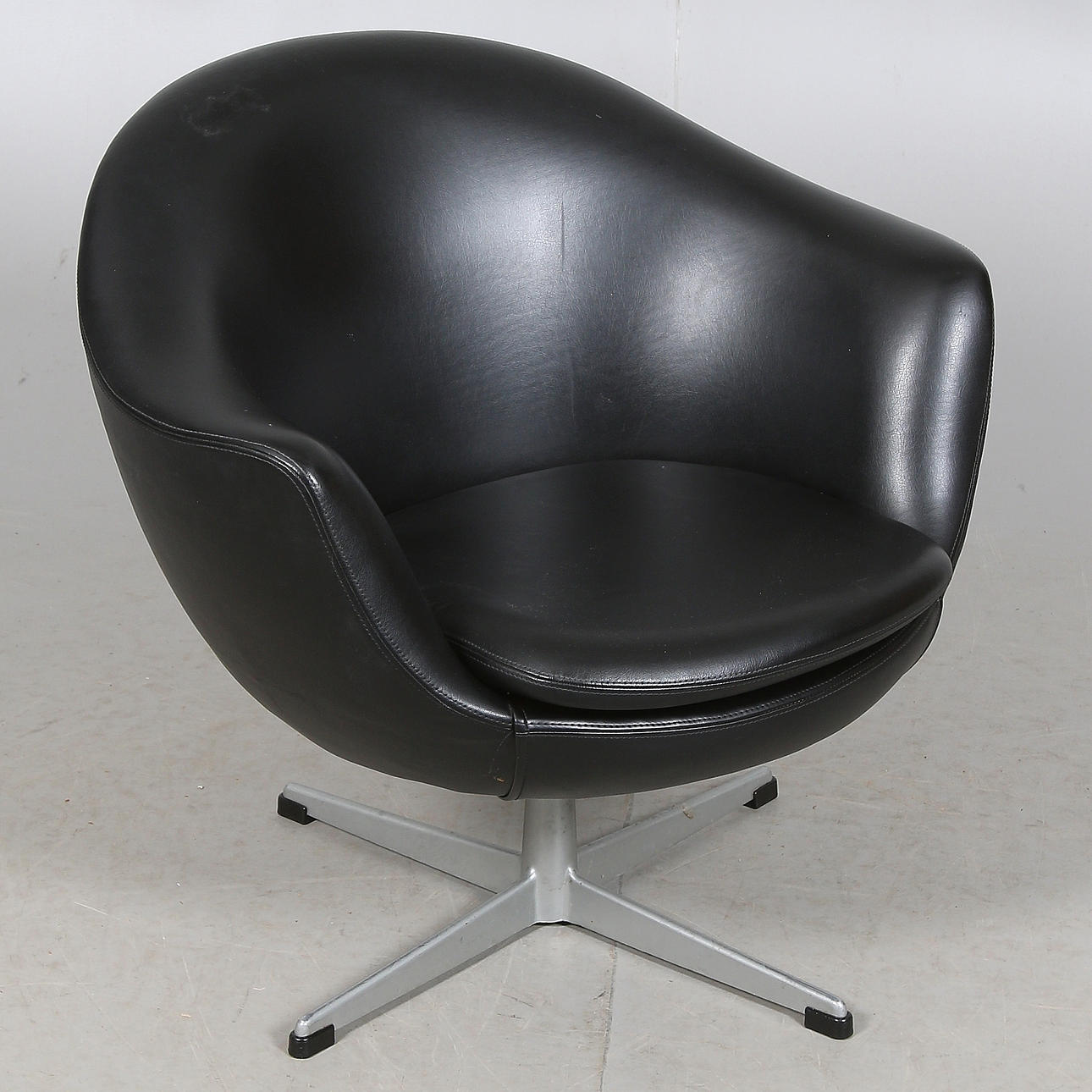 SILLÓN GIRATORIO, años 50/60.