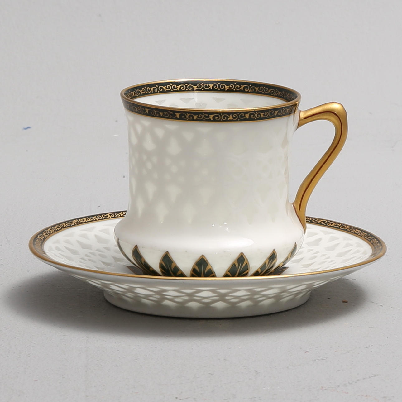 KAFFEKOPP, Rörstrand, omkring 1900.