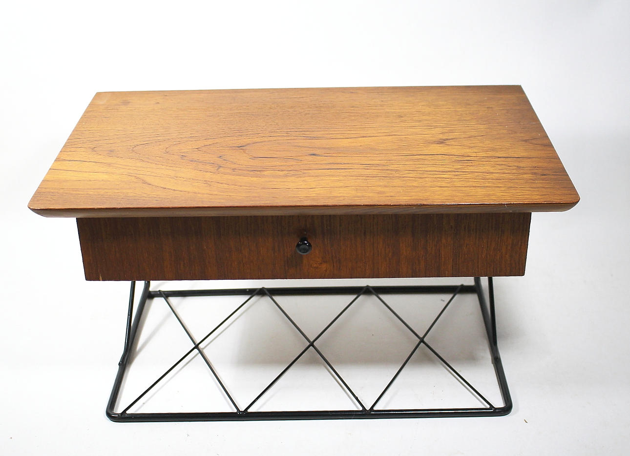 TELEFONBORD, string, teak, låda.