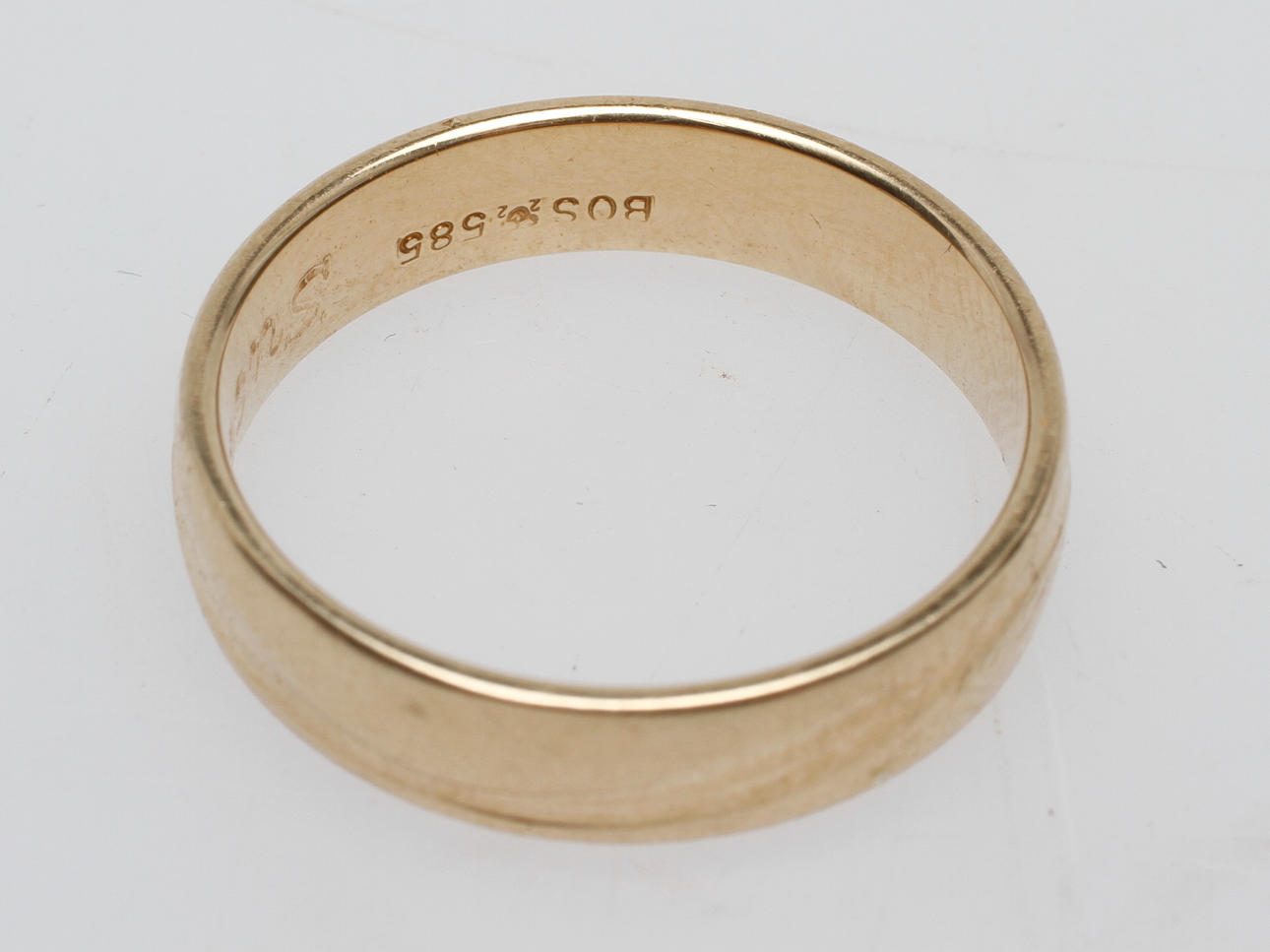 RING, 14k guld, vikt ca 5,5 gr.