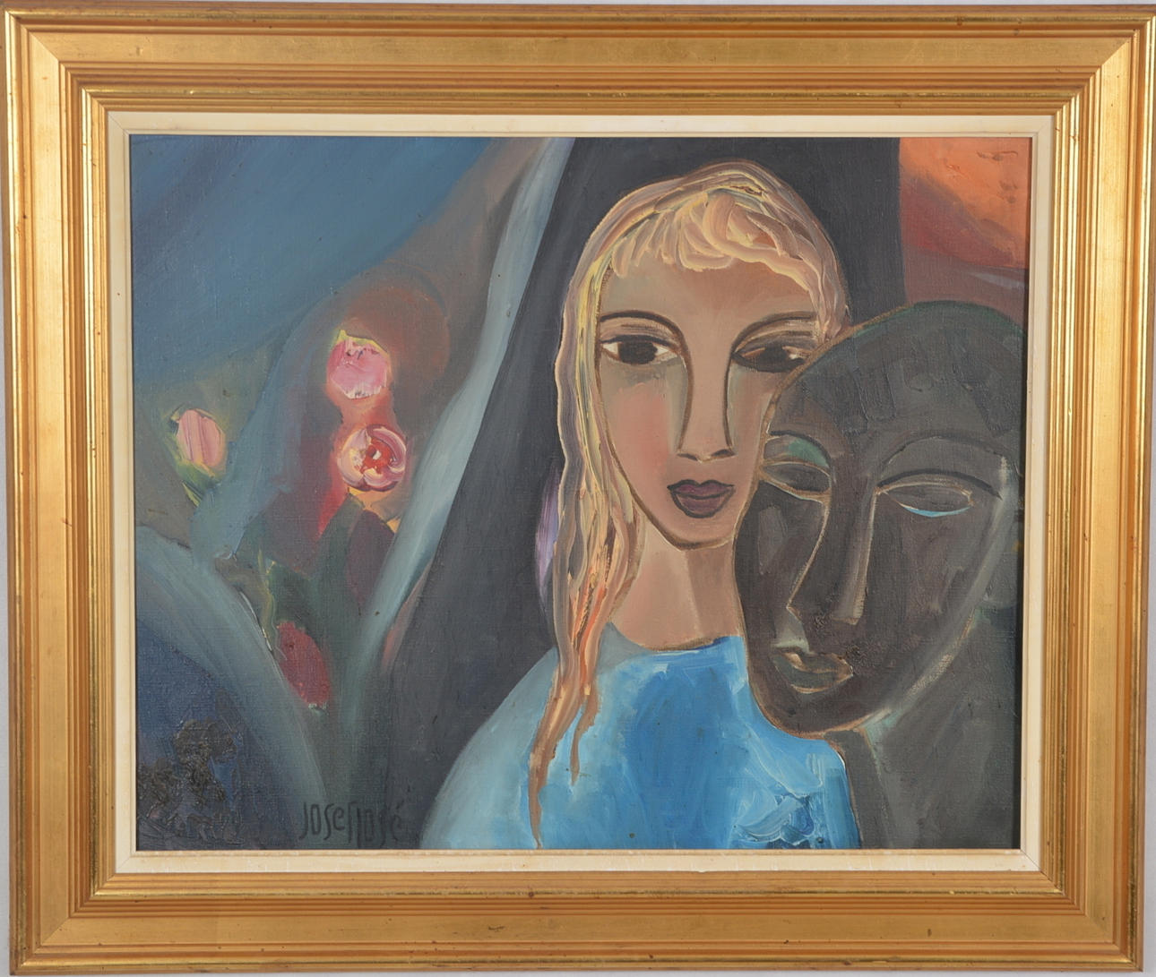 JOSEF JOSÉ. Oil on canvas.