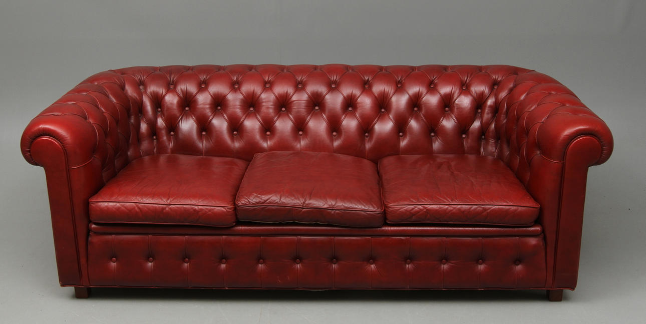 SOFFA, Chesterfield modell, Norell Möbler.