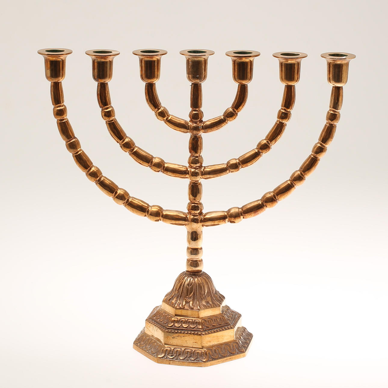 LJUSSTAKE, 7 armad, malm.