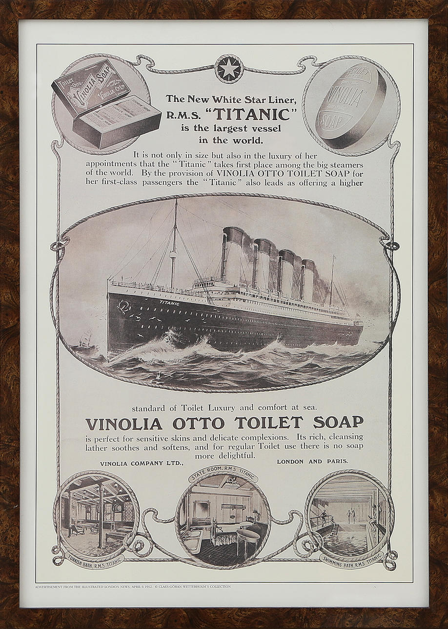 AFFISCH/TRYCK, Titanic.