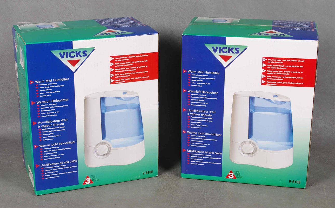 LUFTFUKTARE, 2 stycken, Vicks.