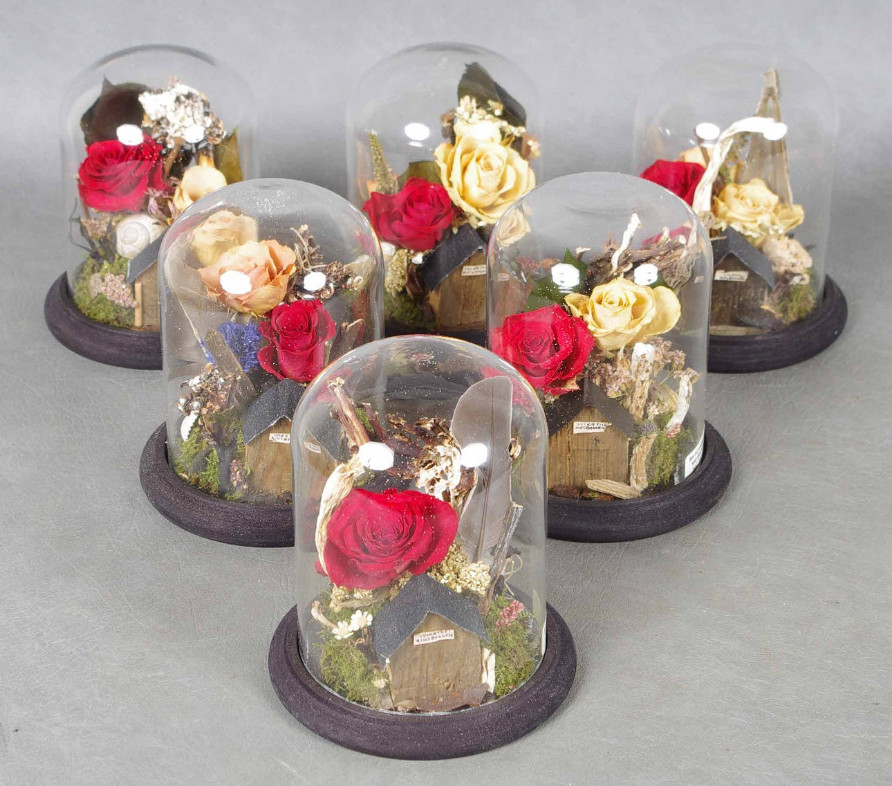 ROSENGÖMMOR, 6 stycken.