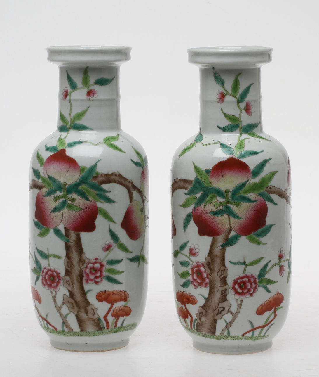 VASER, 1 par, porslin, Kina.