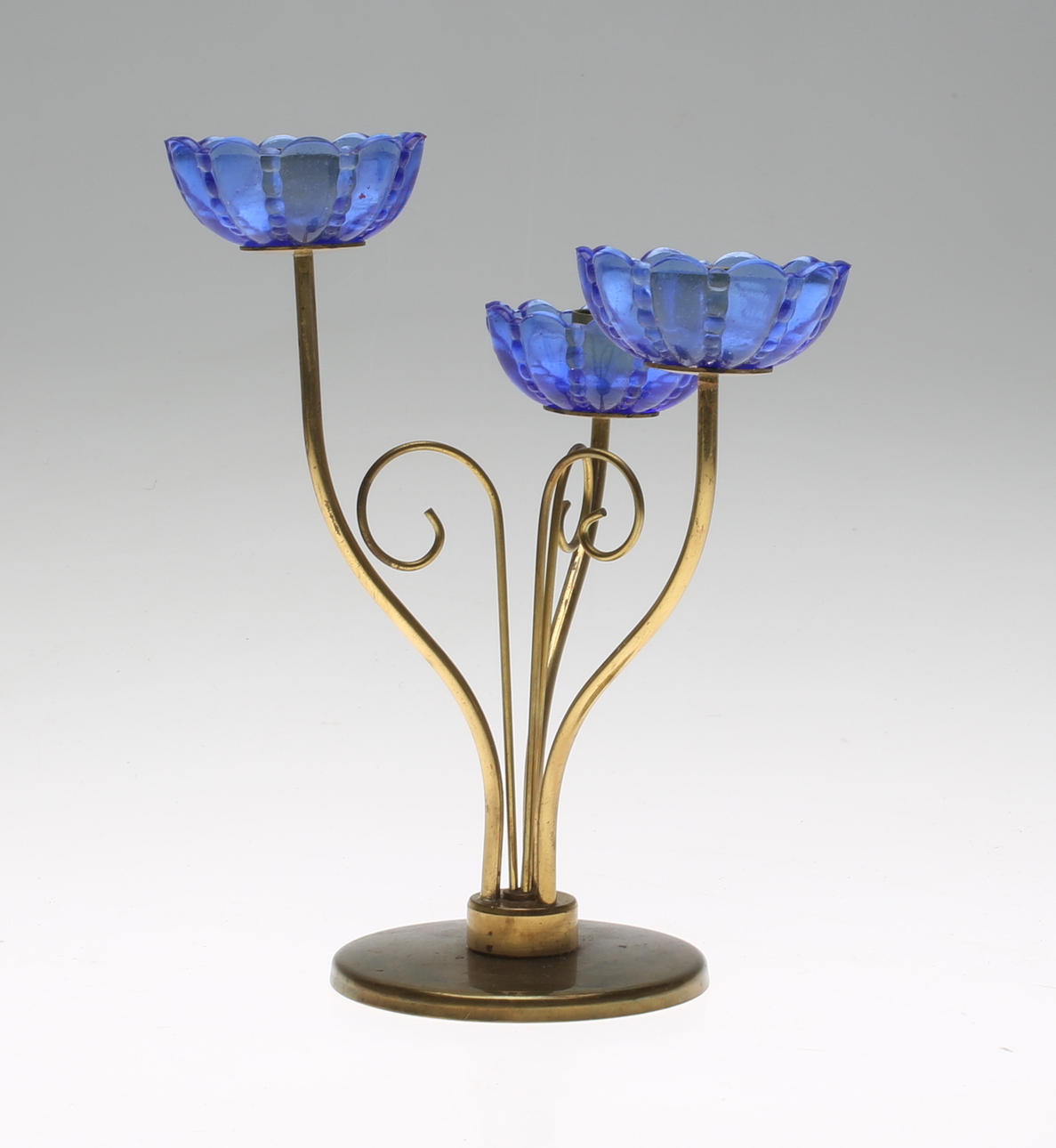 LYSPAL, messing og glas, Ystad metal.