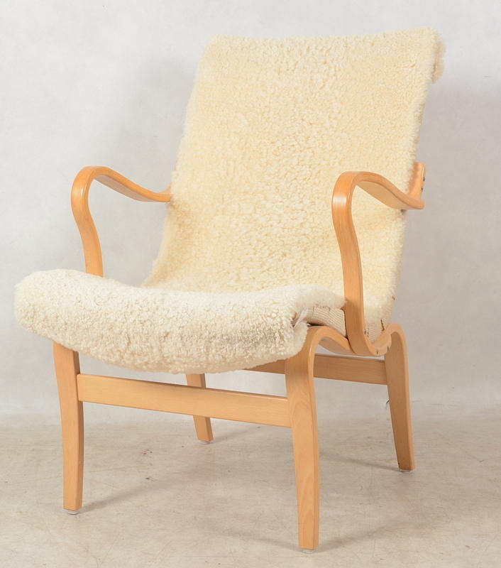 BRUNO MATHSSON. Stol, "Eva" første halvdel af det 20. århundrede.