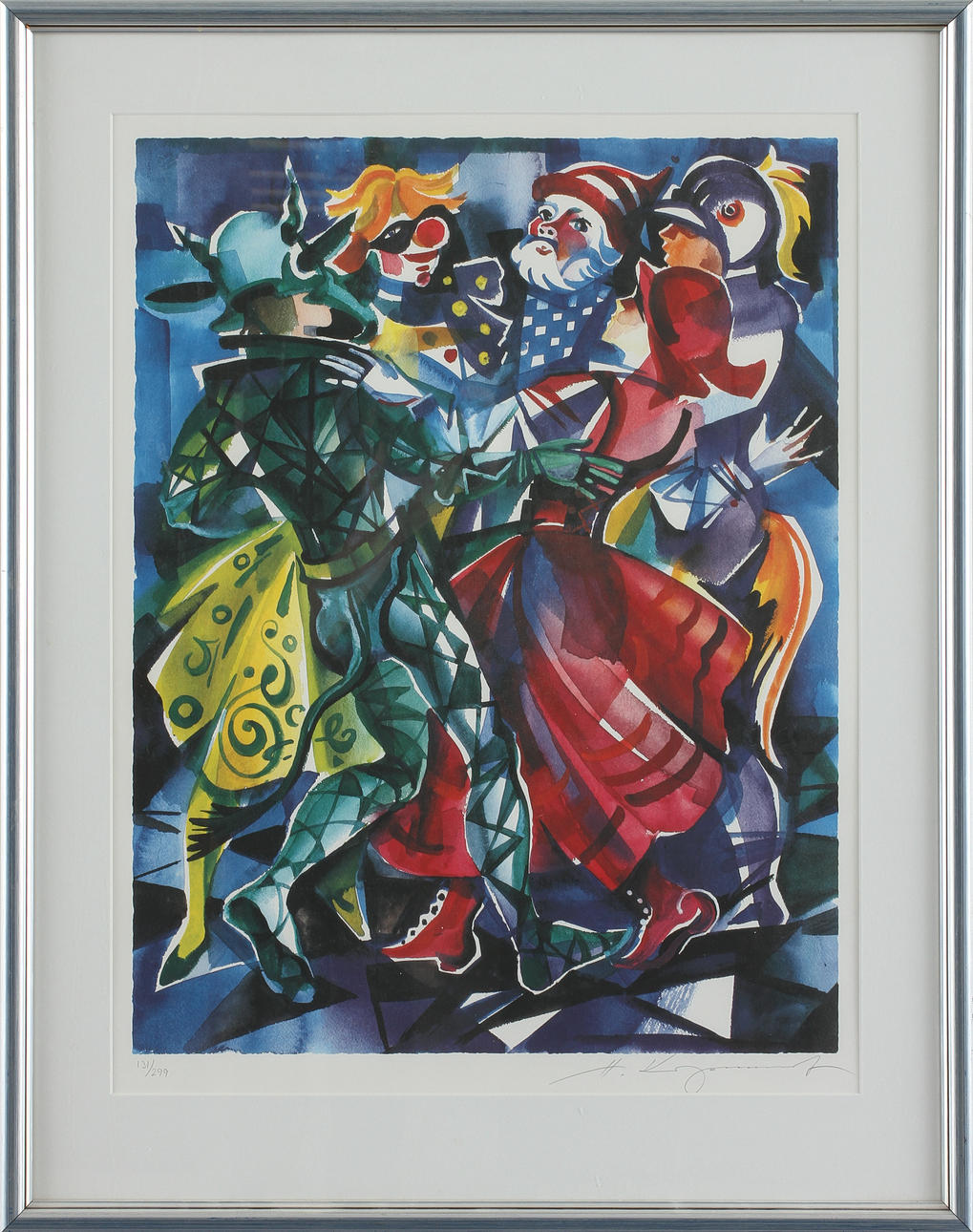 NATALIYA GORNILOVA, litografi, sign o numr 131/299.