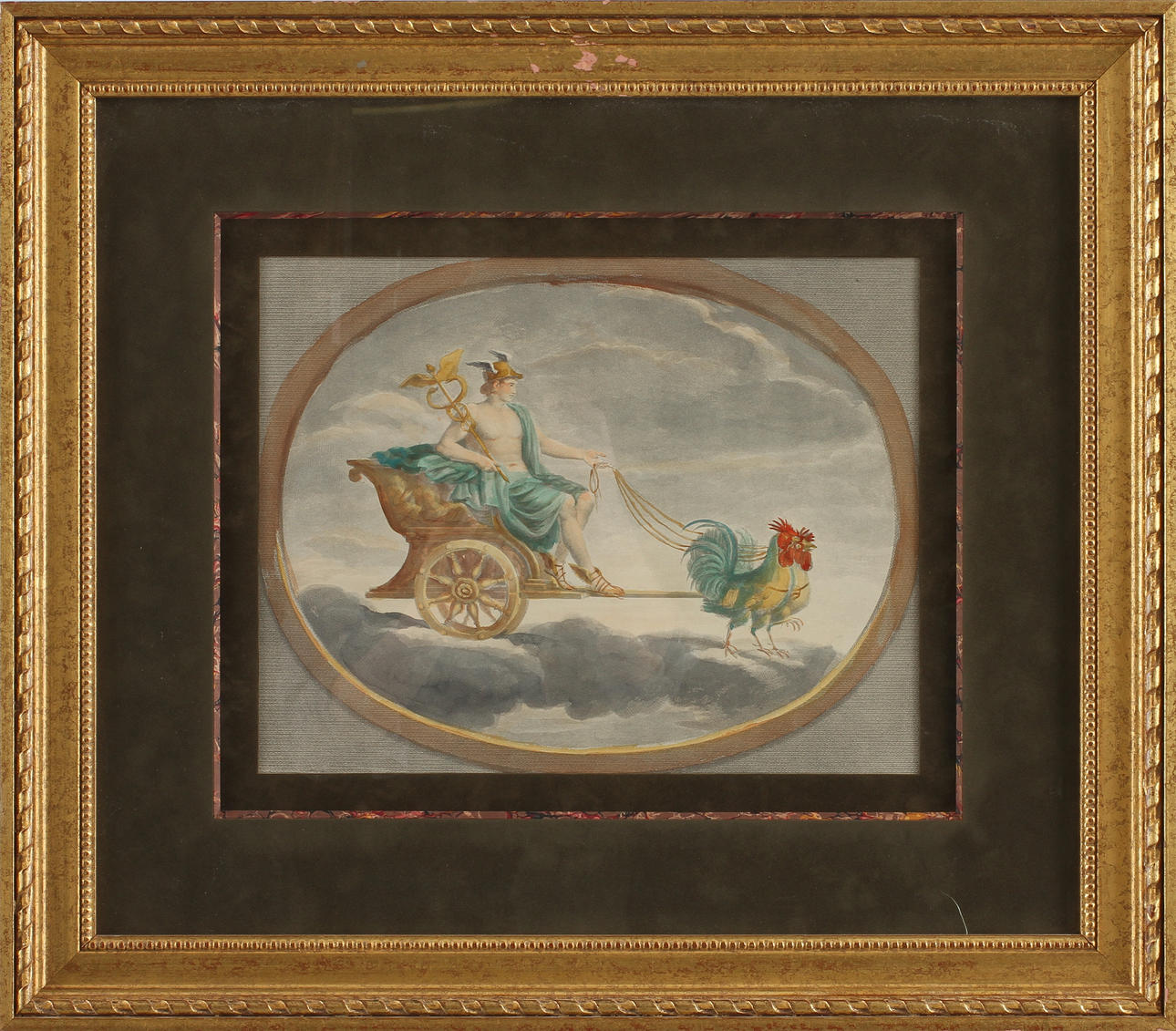 KOPPARSTICK, ett par, 1800-tal.