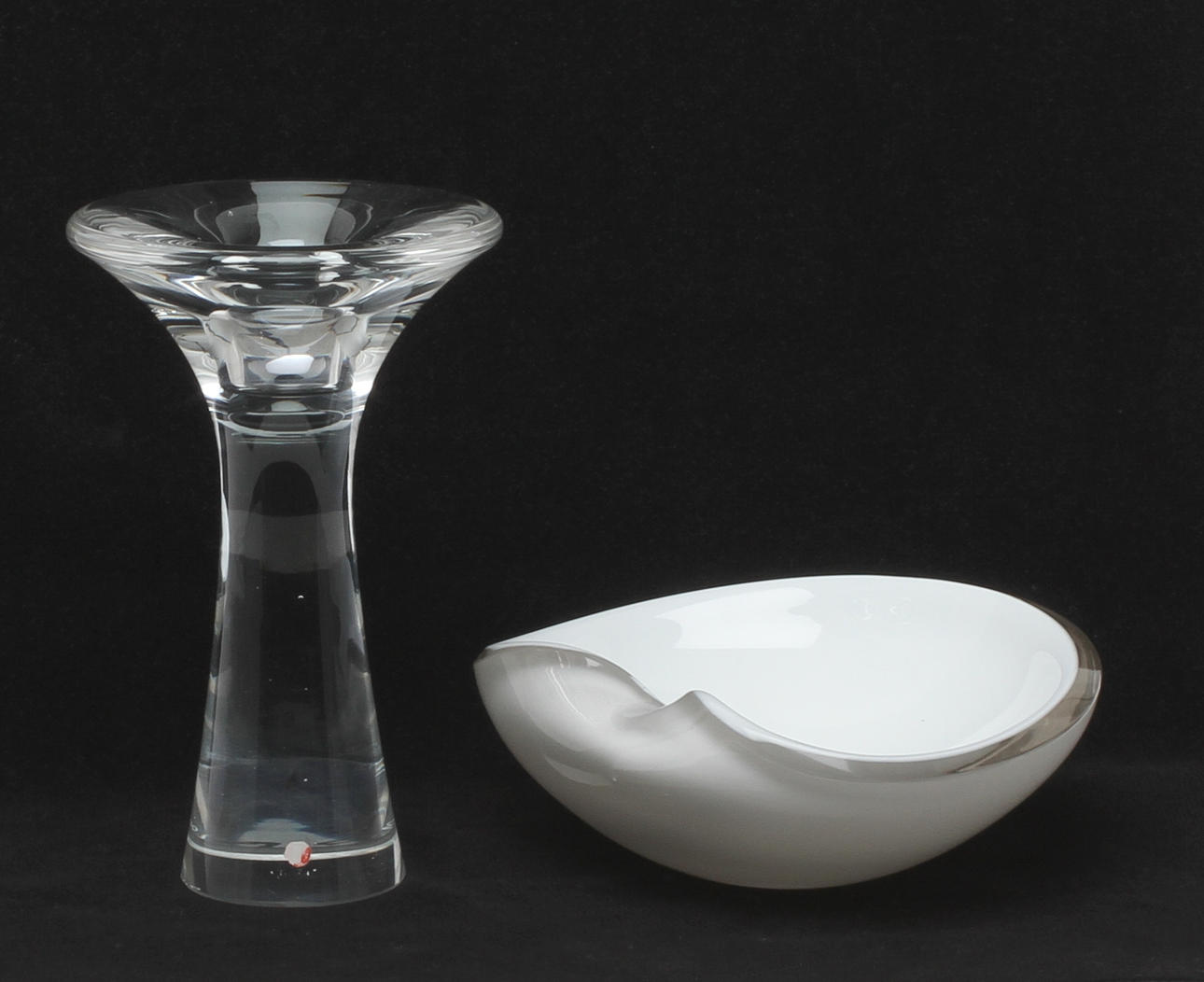 LJUSSTAKE, SKÅL, glas, Tapio Wirkkala, Iittala.