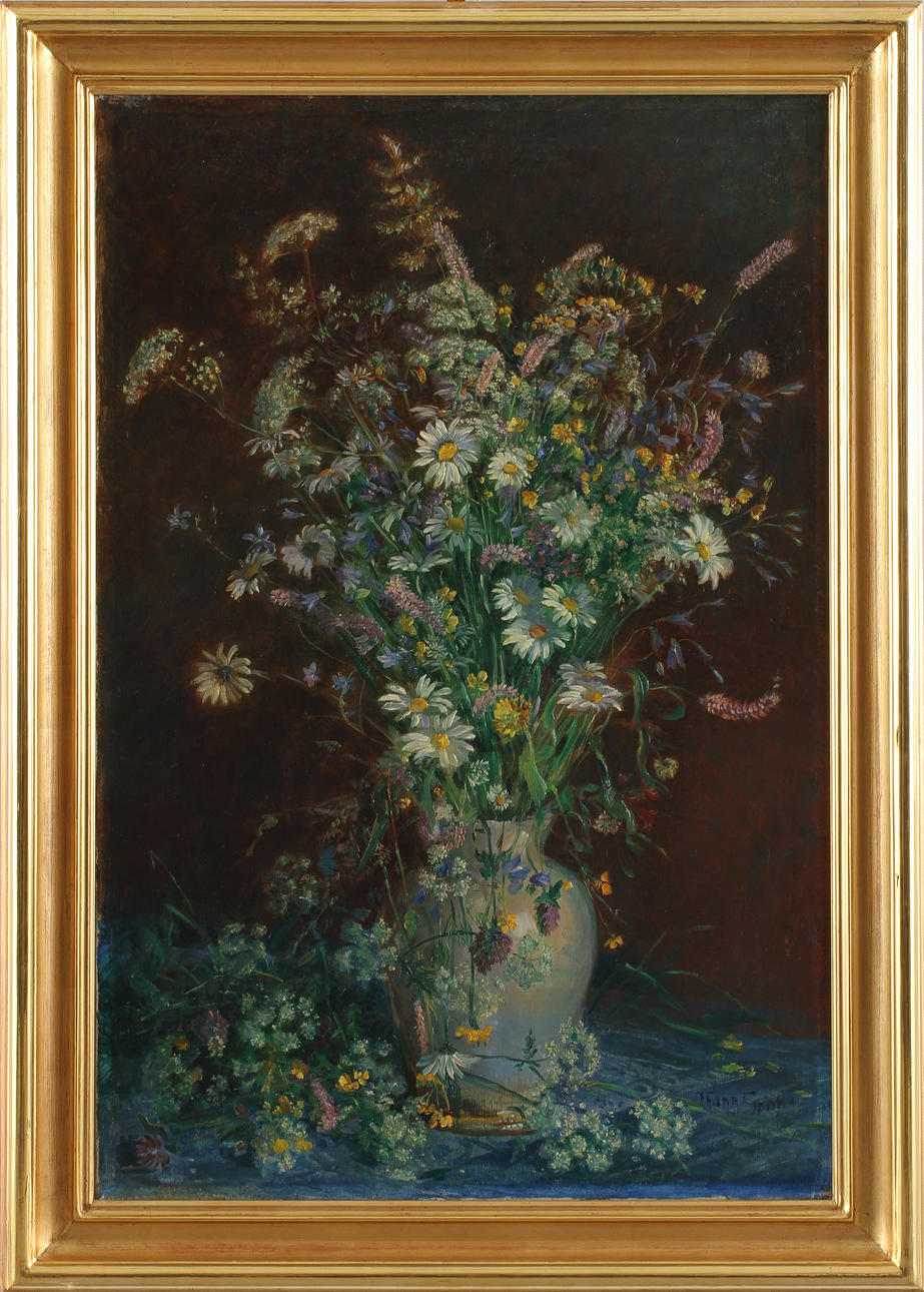 FRANZ GRAF, olja på duk, sign.