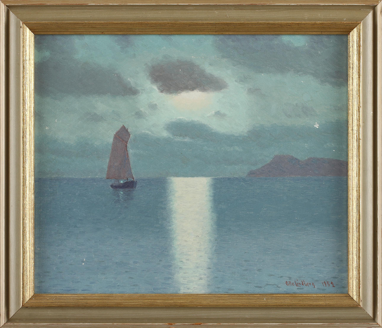 OTTO LINDBERG, olja på duk, sign o dat 1952.