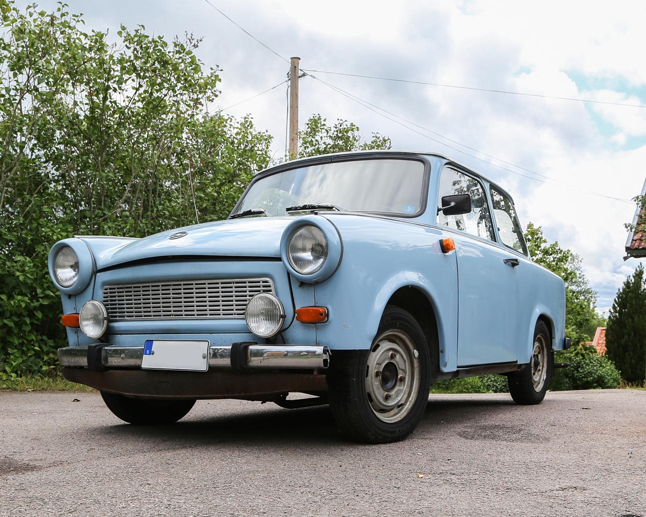 COCHE, TRABANT 601, años 80.
