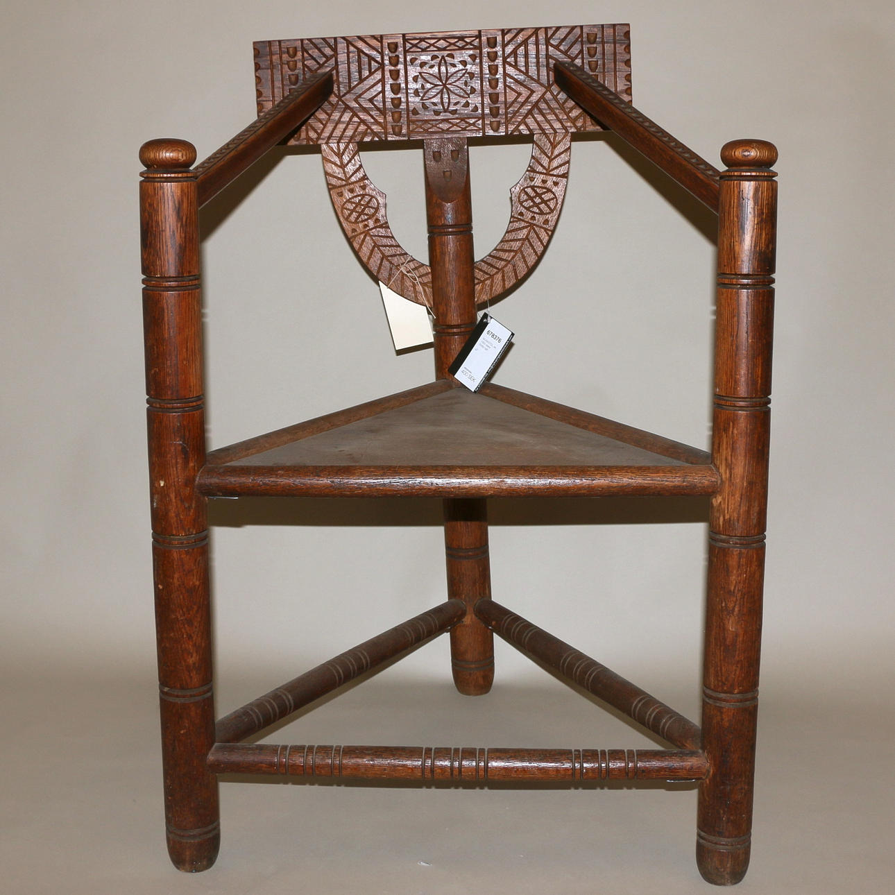 MUNKSTOL, ek, 1900-talets första hälft.