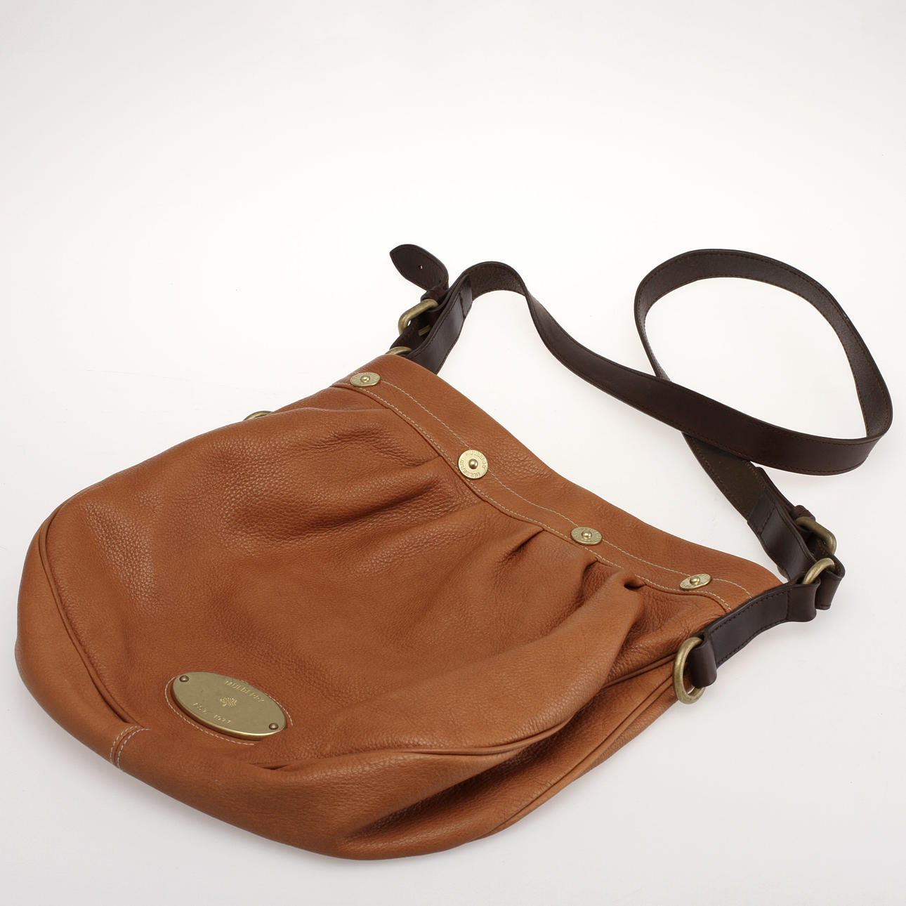 BAG, "Mitzy Messenger Pebbled", Mulberry.