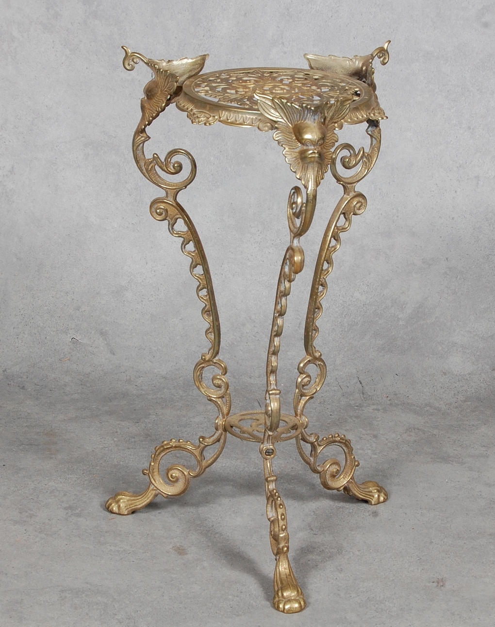 PIEDESTAL, mässing, 1900-tal.