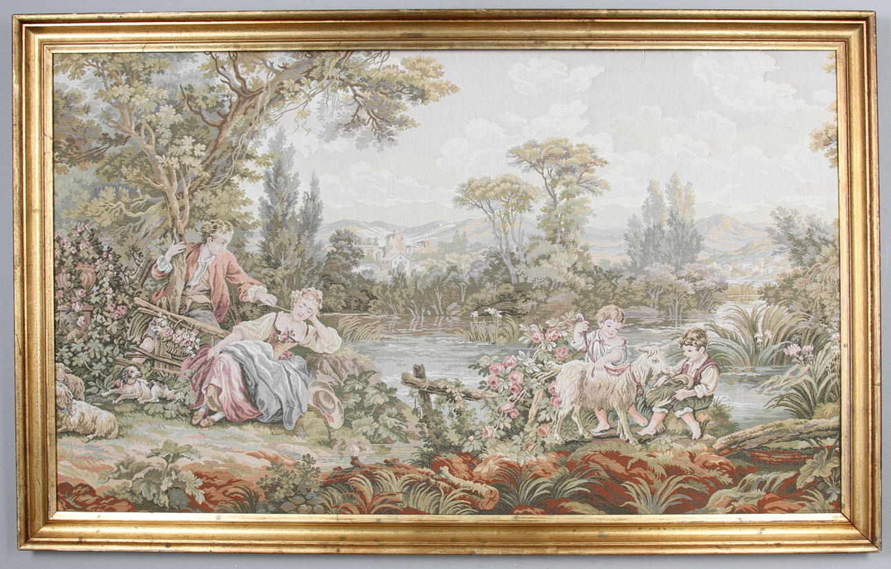 GOBELÄNG sent 1900-tal.