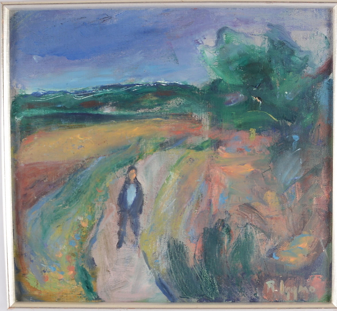 ROLF IGGMO. Olja på duk.