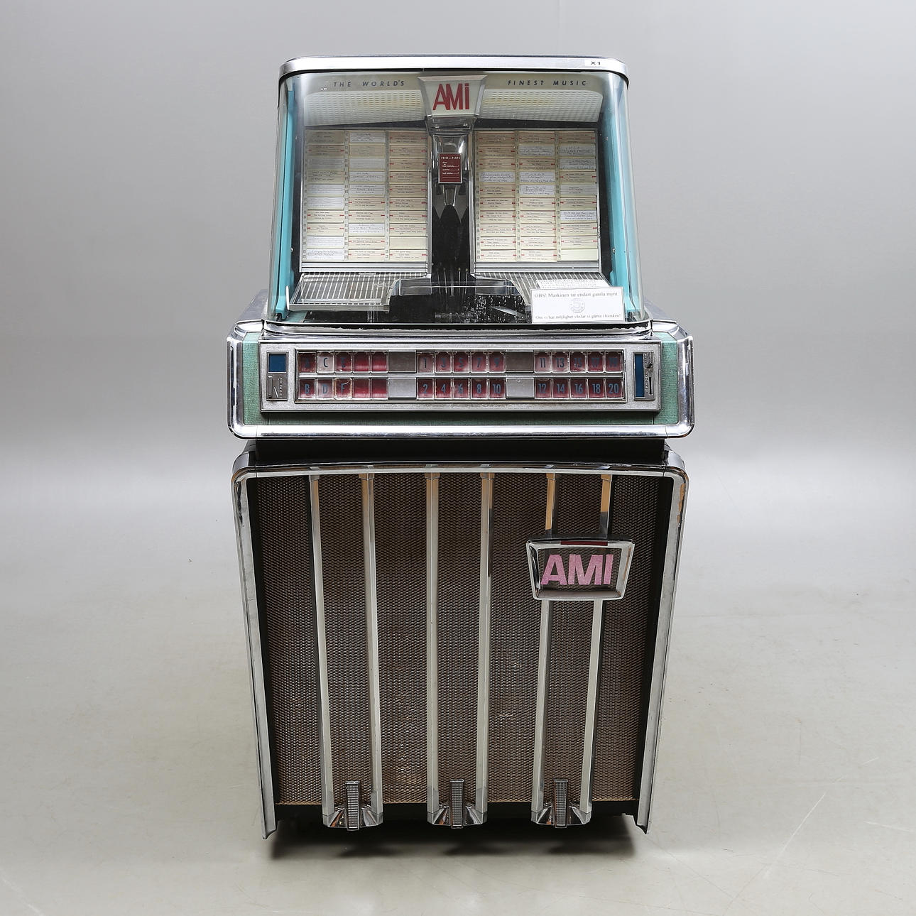 JUKEBOX, AMI, model JFJ-120, USA, 1959.
