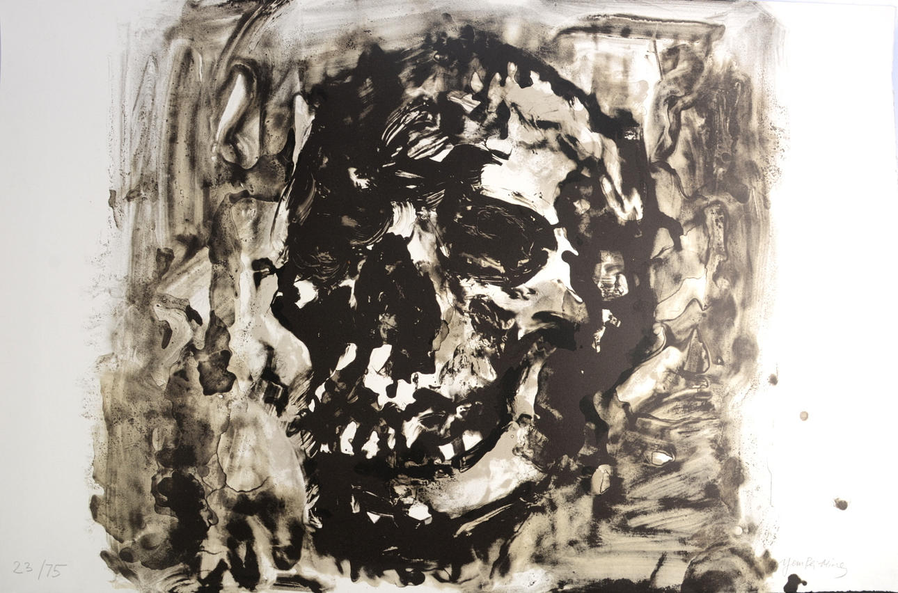 MING YAN PEI. Litografi.