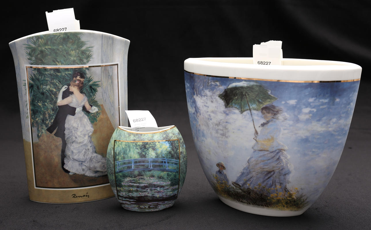 VASER, porslin, Goebel, 1900-talets andra hälft.