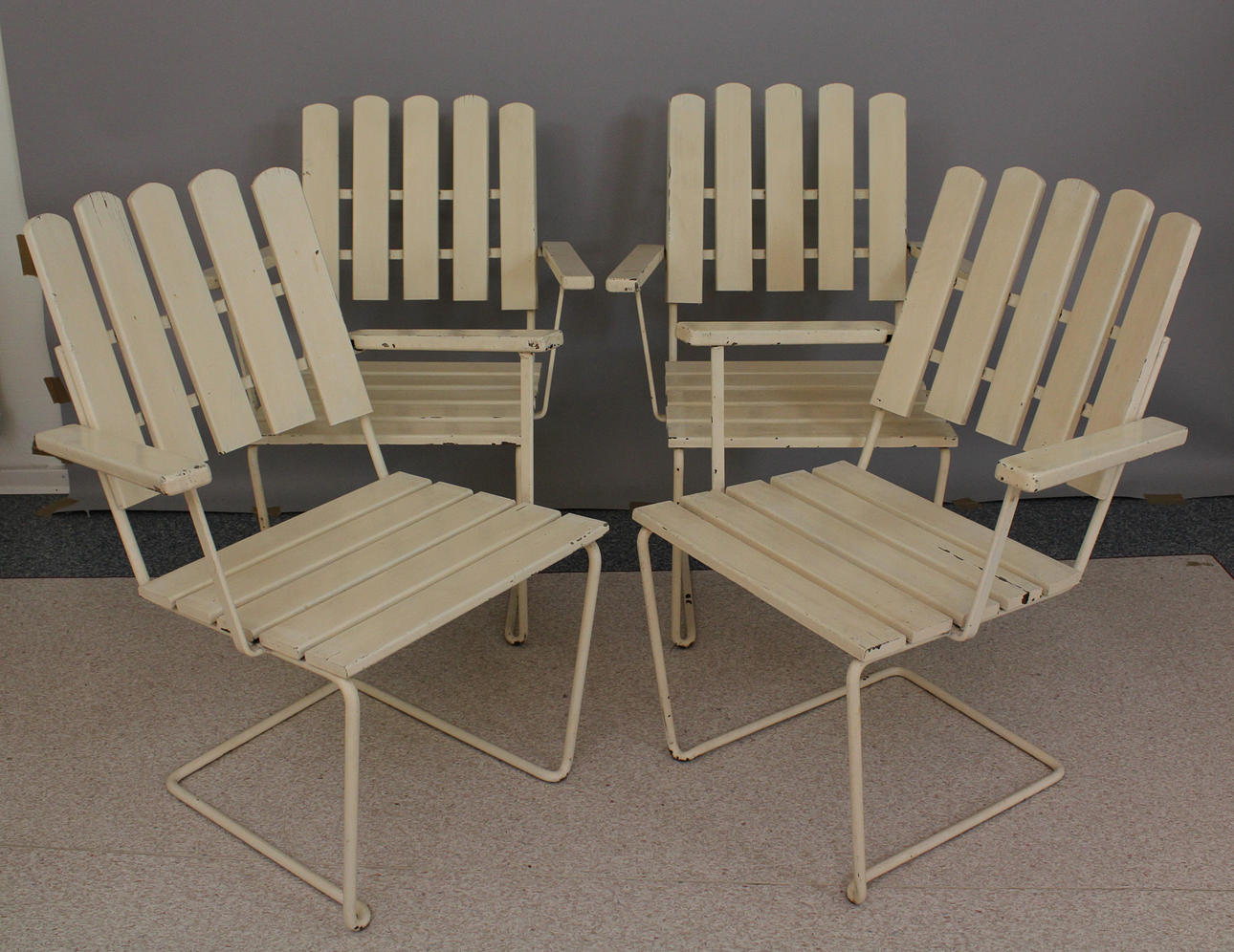 TRÄDGÅRDSTOLAR (4). Modell A2. 1960/70-tal. Grytthyttan.