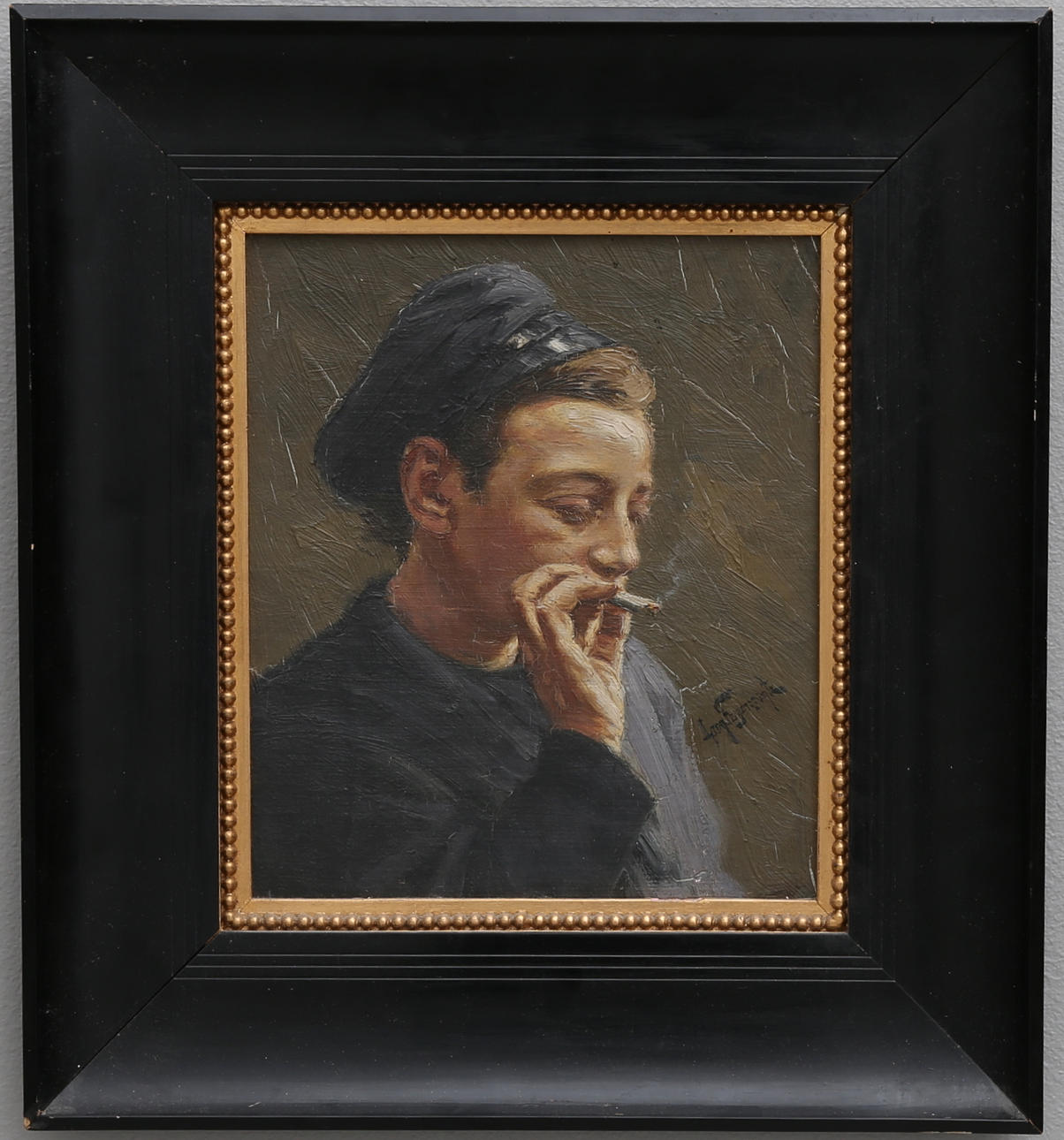 LEON FAGERCRANTZ, RAUCHER JUNGE.