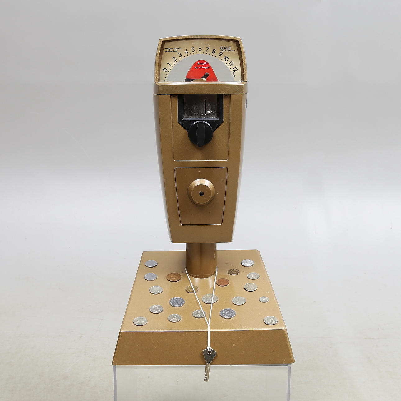 PARKERINGSAUTOMAT, märkt Cale, 1900-tal.